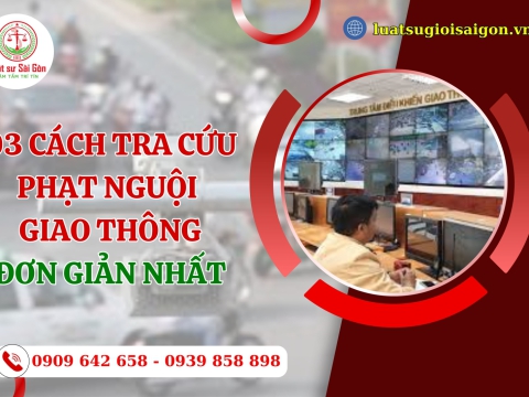Hướng dẫn tra cứu phạt nguội giao thông mới nhất năm 2025?