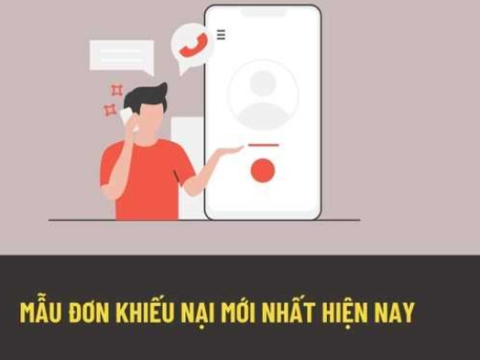 MẪU ĐƠN KHIẾU NẠI