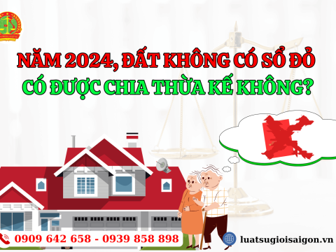 Năm 2024, đất không có sổ đỏ có được chia thừa kế không?