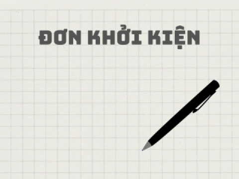 Việc làm đơn khởi kiện của cơ quan tổ chức cá nhân được quy định như thế nào?