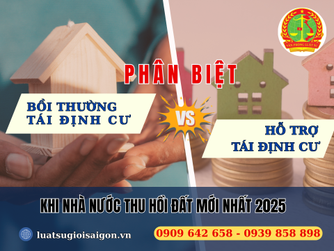 Phân biệt trường hợp được bồi thường nhà ở tái định cư và trường hợp được hỗ trợ tái định cư khi Nhà nước thu hồi đất 