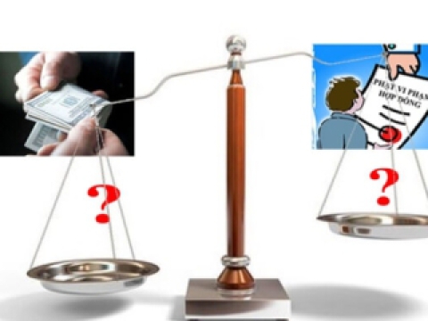Phạt vi pham theo quy định của Luật thương mại?
