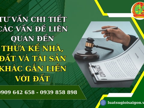 Tư vấn chi tiết các vấn đề liên quan đến thừa kế nhà đất năm 2024