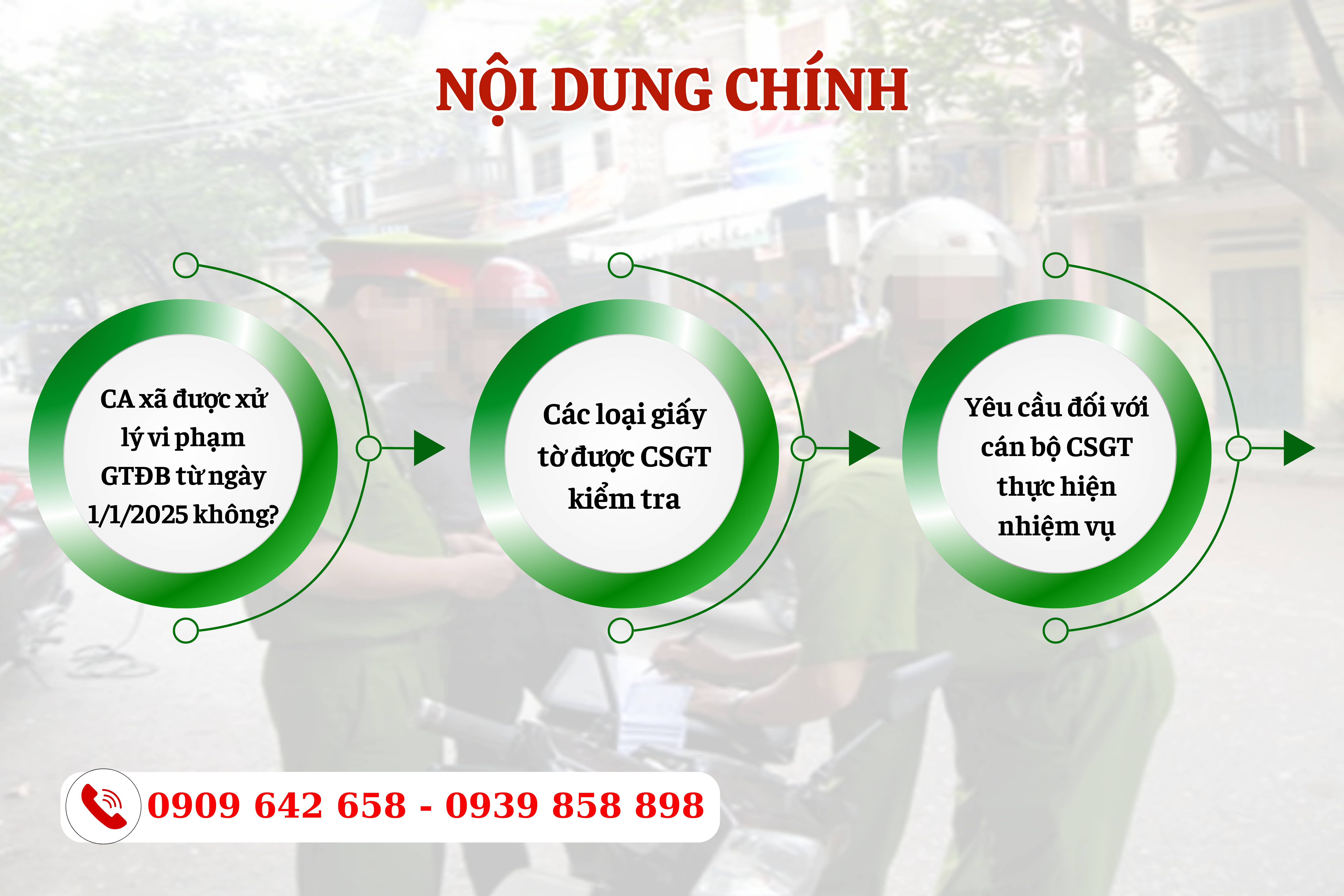 cong an xa co duoc xu ly vi pham giao thong khong - 2