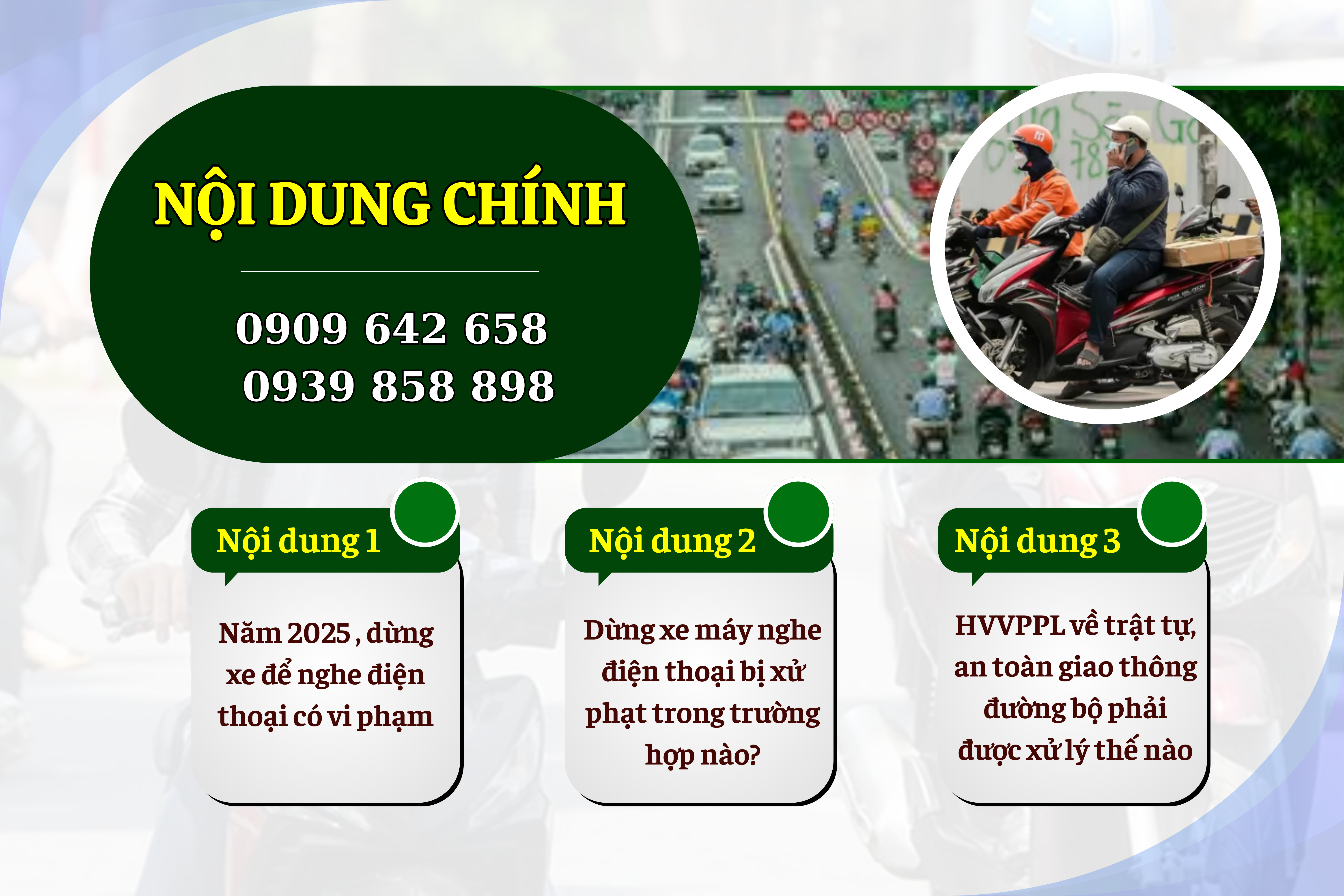 dung xe nghe dien thoai - 1